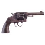 Colt model 1895 Double Action revolver, .41Colt calibre, No. 215122 to base of grip, with some