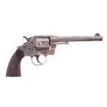 Colt double action revolver , obsolete calibre .41 Long Colt, six shot cylinder, serial number