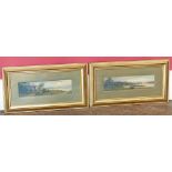 Frank Rawlings Offer pair of oil paintings Condition reports are not available for our Interiors