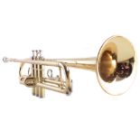 Yamaha YTR 2335 trumpet, serial number 410251 with hard case which measures 53cm wide