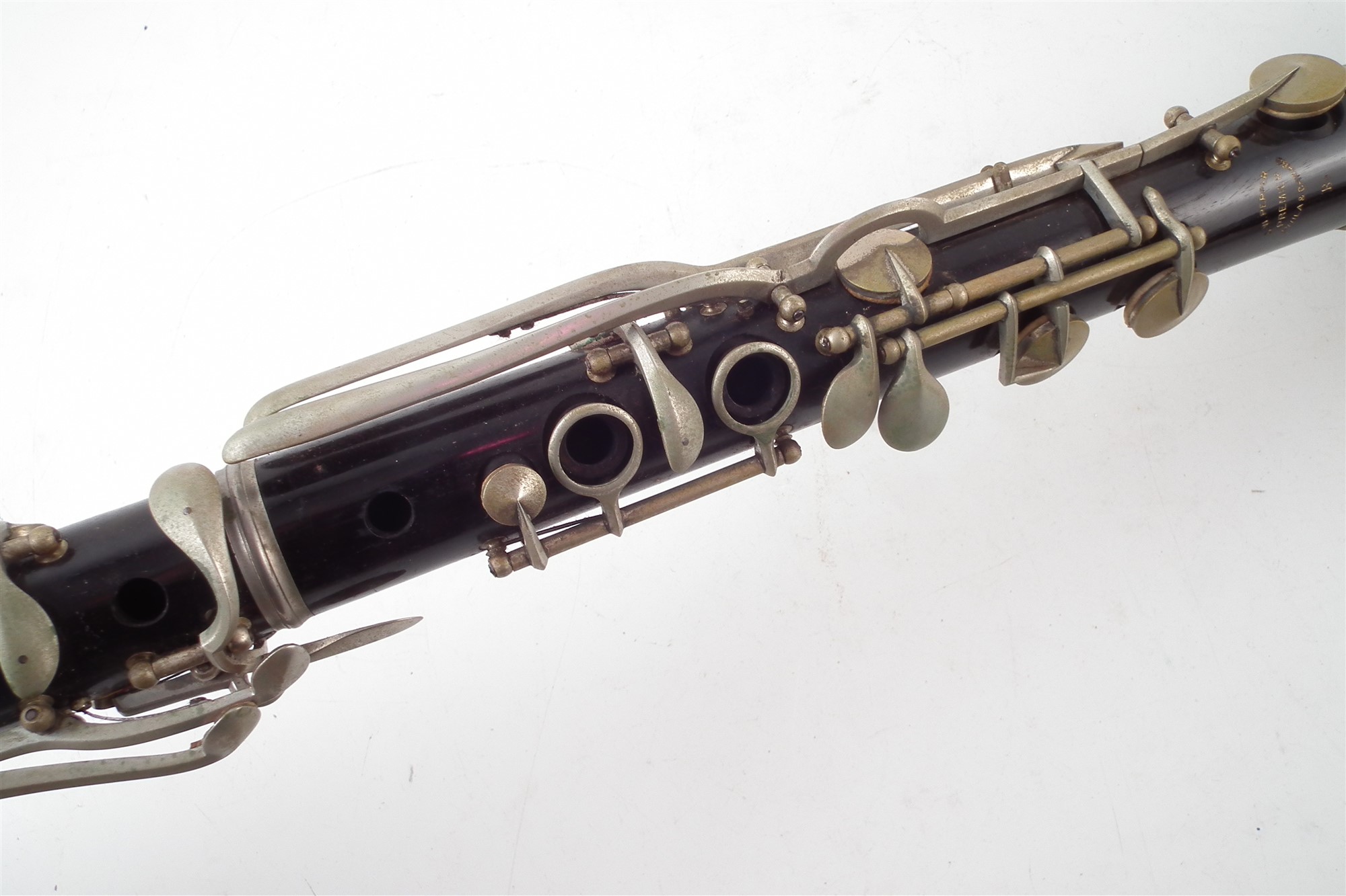 Clarinet by J.W. Pepper Premier, Philadelphia and Chicago, in Bb with 12 keys, in modern pitch - Image 4 of 7