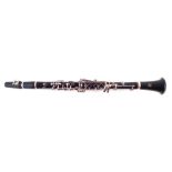 Yamaha clarinet serial number 009189 with case and related music books.