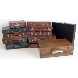 11 assorted briefcases Condition reports are not available for our Interiors Sale.