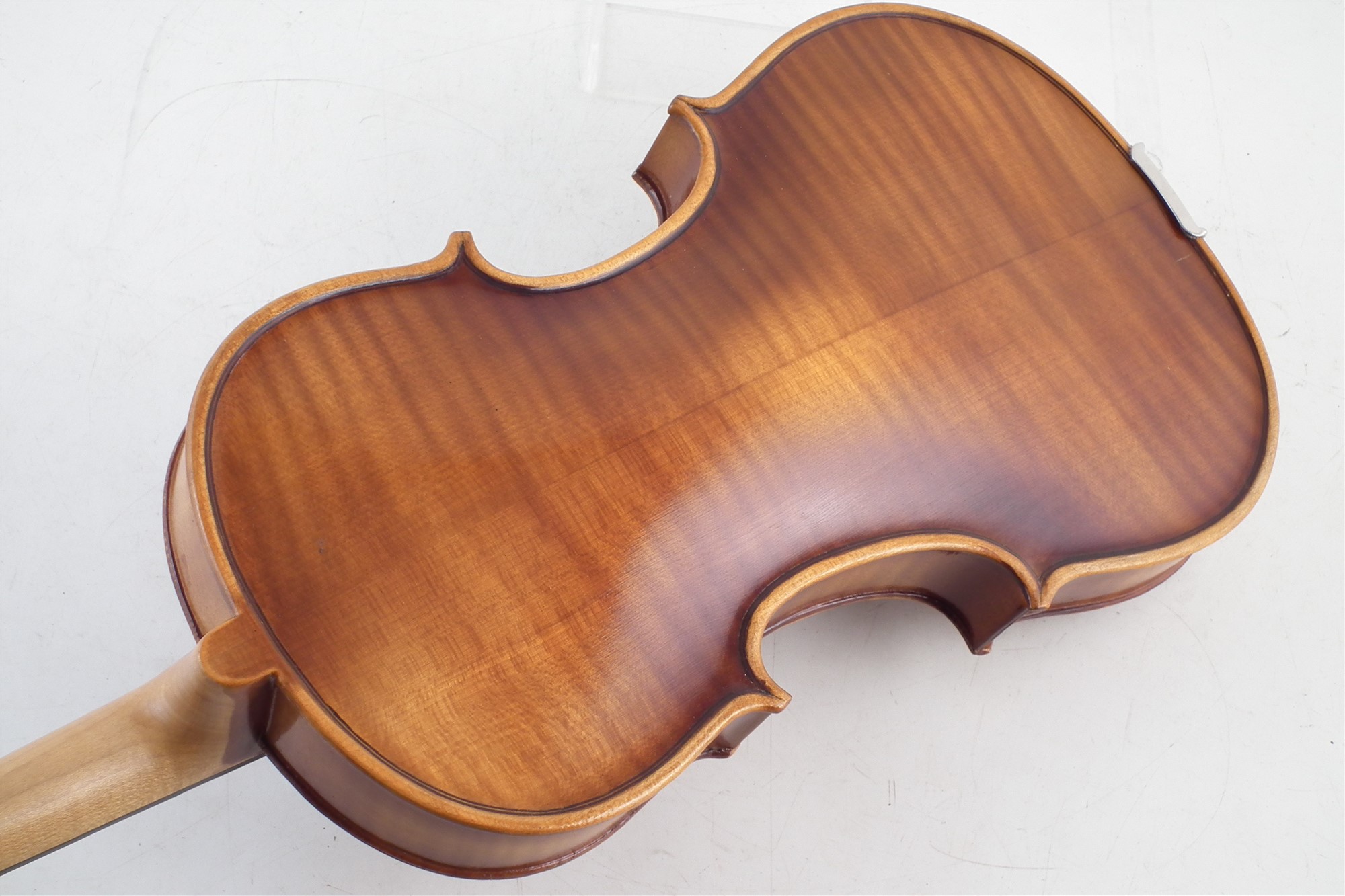 Hungarian Viola , with two piece back which measures 39.5cm, with bow and case. - Image 3 of 9