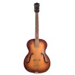 Hofner Congress archtop guitar, number 5271, 101cm long