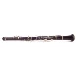 Oboe by Jerome Thibouville - Lamy 1867-1950 Eb pitch (possibly for a military band) with 10