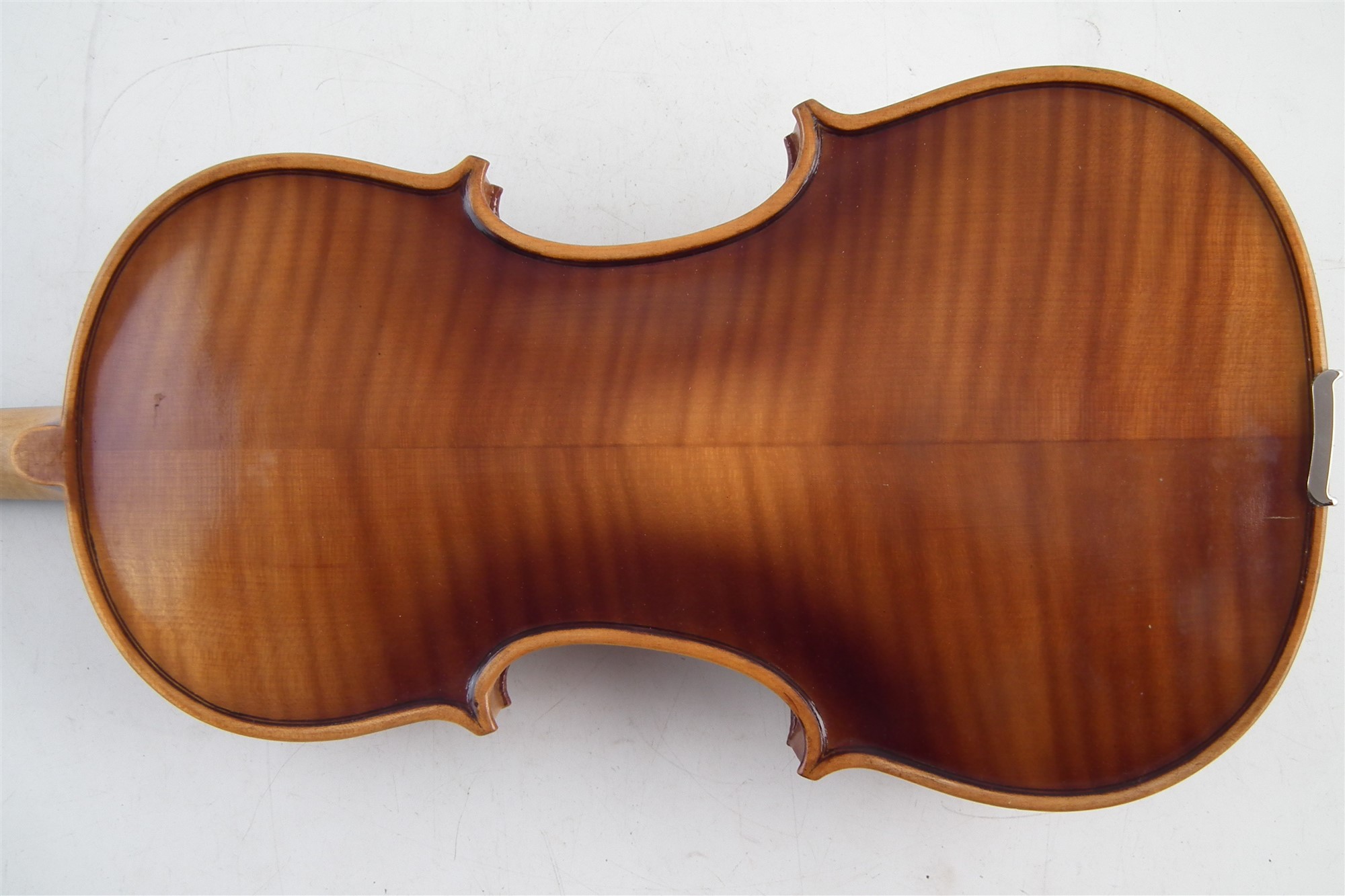 Hungarian Viola , with two piece back which measures 39.5cm, with bow and case. - Image 4 of 9