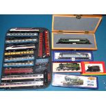 Bachman Branch Line D172 Ixion boxed train, 12 various Hornby and Lima coaches, Lima Diesel loco (