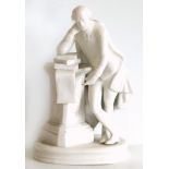 Parian figure of William Shakespeare Condition reports are not available for Interiors Sales.