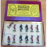 Boxed set Seaforth Highlanders (72nd and 78th foot) by W. Britain. Condition reports are not