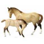 Beswick Collectors ' Club 1997 Dun Mare and foal Condition reports are not available for this