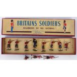 Boxed Britians Soldiers, Regiments of all Nations, Cameron Highlanders, eight in various firing