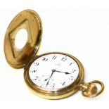 Omega plated pocket watch, Dennison case Condition reports are not available for this auction