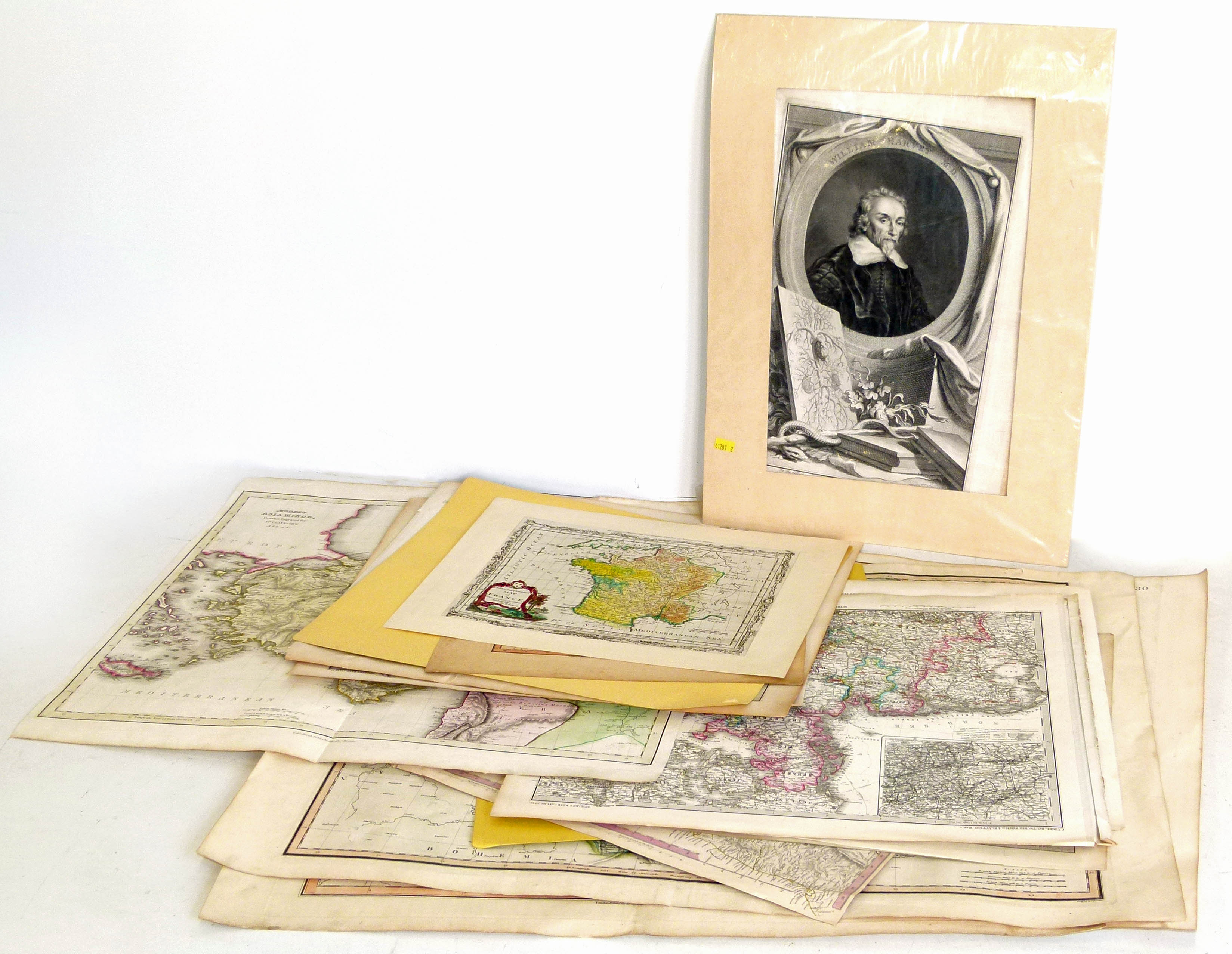 18th century and later maps and engravings Condition reports are not available for this auction