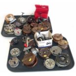 26 vintage fishing reels, Allcock Morritts and Alvey, etc Condition reports are not available for