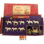 Boxed Britains Historical Series "The Stage Coach", No. 1470. Condition reports are not available