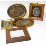 Five miniatures. Condition reports are not available for our Interiors Sale