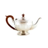 3-piece silver teaset