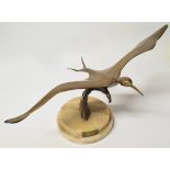 John Mulvey, "Tern", bronze sculpture.