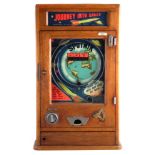 Parkers Automatic Supplies 'Journey into Space' penny slot pinball machine, seven hole game, with