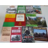 A collection of booklets and pamphlets on railways.