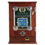Stock Exchange penny slot machine, with one key, 66.5cm high At the time of cataloguing this machine