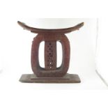 African Asante stool