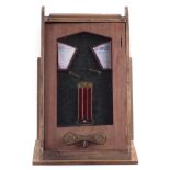 Bryan's Rippler penny slot pinball machine, in Art Deco casing, with one key, only eight of the