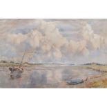 Louis Burleigh Bruhl, "Morning on the Blackwater", watercolour.