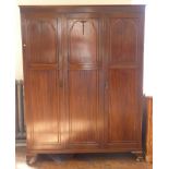 19th century style triple wardrobe. Condition reports are not available for Interiors Sale