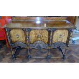 1930 walnut three door sideboard. Condition reports are not available for Interiors Sale