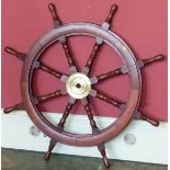Modern ships wheel Condition reports are not available for Interiors Sale