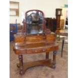 Victorian walnut duchess dressing table Condition reports are not available for Interiors Sale