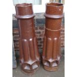 Two Peyton's patent "Champion" chimney pots. Condition reports are not available for Interiors Sale
