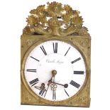 French Comtoise "Camille Mazon" wall clock (lacking pendulum). Condition reports are not available