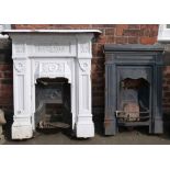 Two Victorian cast iron bedroom fireplaces Condition reports are not available for Interiors Sale