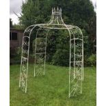 Ornate metal garden gazebo 122cm diameter Condition reports are not available for Interiors Sale