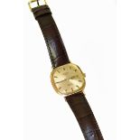 Rotary Automatic 9ct gold gentleman's watch Condition reports are not available for Interiors Sale