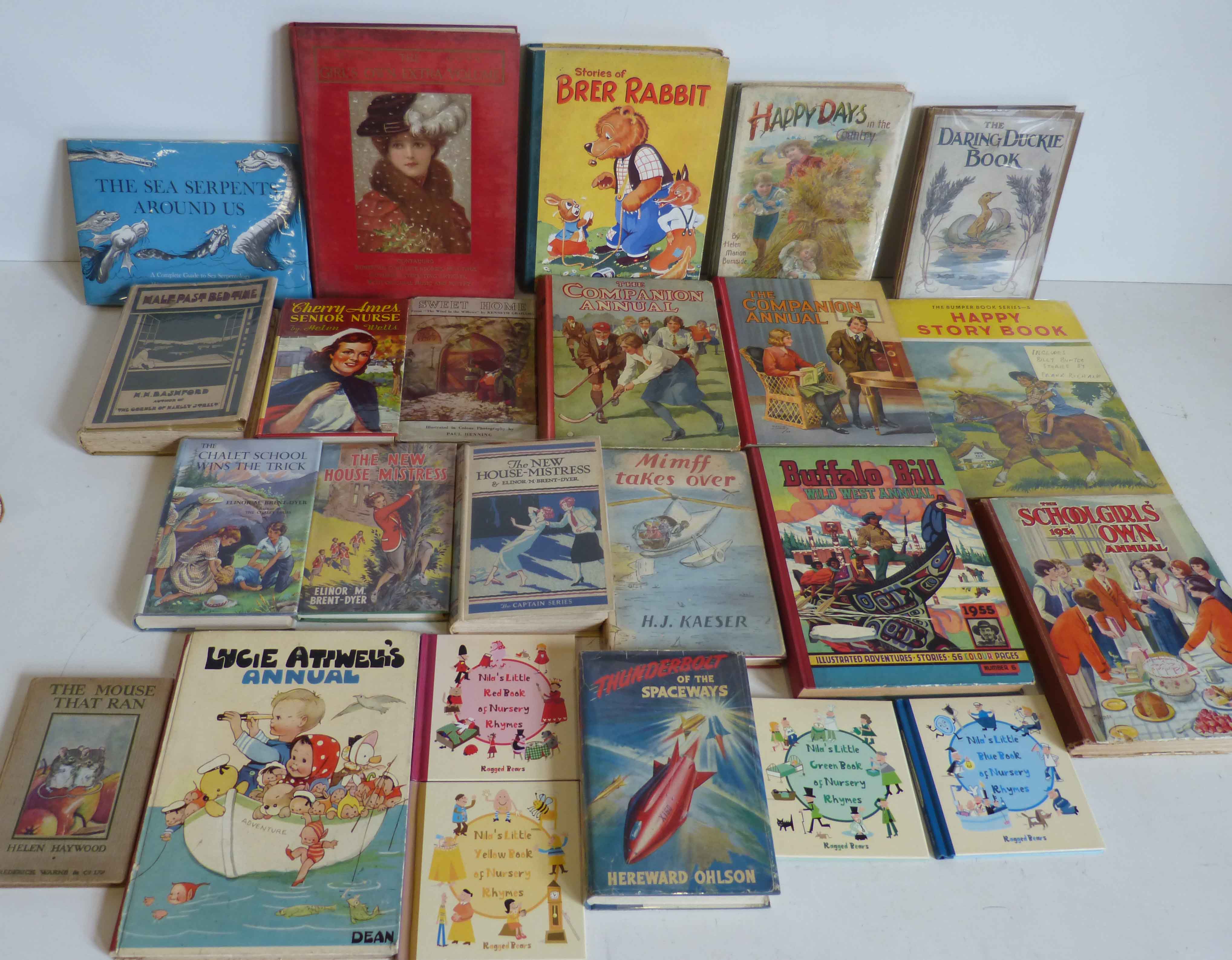 Collection of vintage Children's books to include H.H. Bashford, Half Past Bedtime, 1st edition,