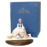 Royal Doulton Gentle Arts figure of spinning. Condition reports are not available for Interiors