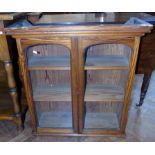 Small Victorian two door glazed cabinet Condition reports are not available for Interiors Sale