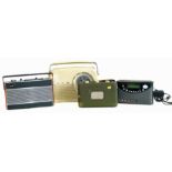 Bush radio, Roberts R.300, Gemini 45 and R.606 - MB radio. Condition reports are not available for