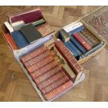 Three boxes of miscellaneous volumes. Condition reports are not available for the Interiors Sales.