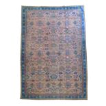 Late 19th century Lilihan carpet.