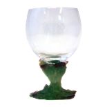 Daum Pate de verre wine glass (1).