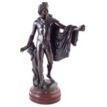 Victorian bronze figure of Apollo.