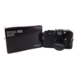 Voigtlander Bessa R2C camera with 35mm F.2.5 lens
