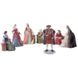 Royal Doulton Henry VIII and six wives