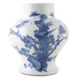 Chinese blue and white vase