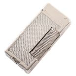 A white metal Dunhill ladies lighter,
